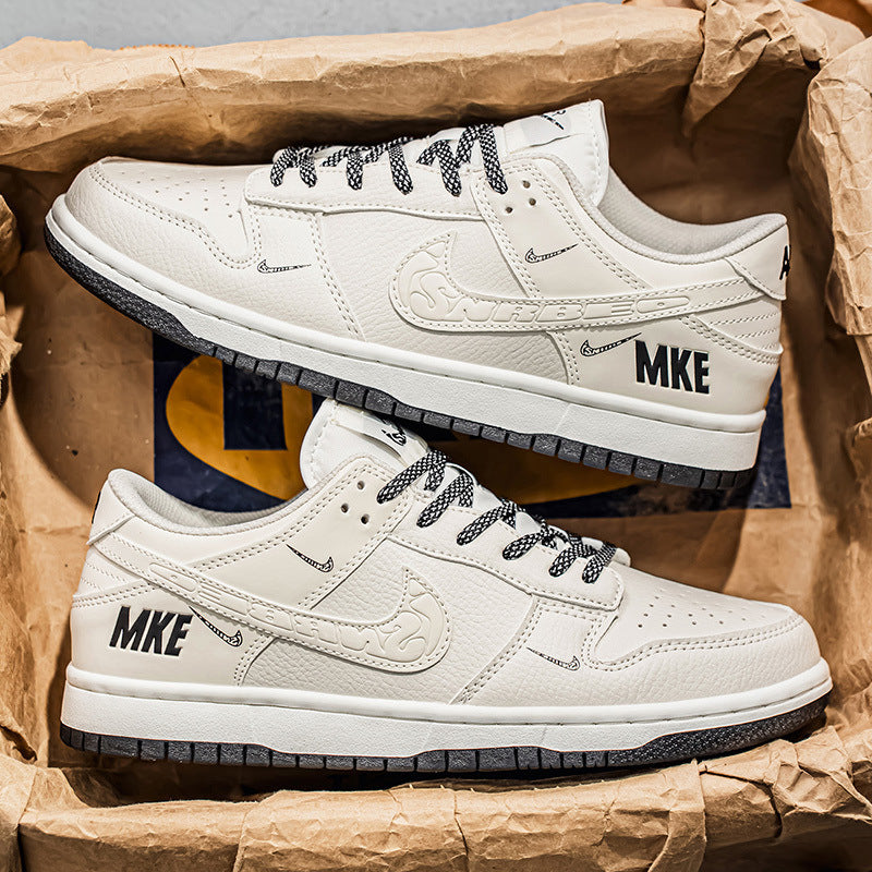 Authentic Naike official men's shoes AJ women's shoes dunk black and white panda SB Year of the Horse limited reflective Putian shoes pure original anti-toxic
