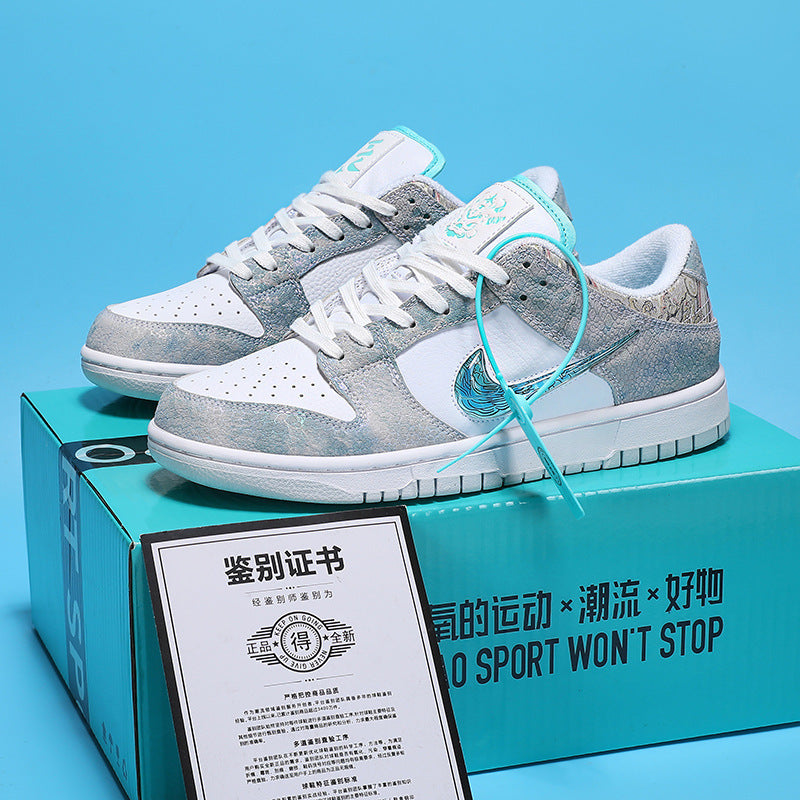 Authentic Naike official men's shoes AJ women's shoes dunk black and white panda SB Year of the Horse limited reflective Putian shoes pure original anti-toxic
