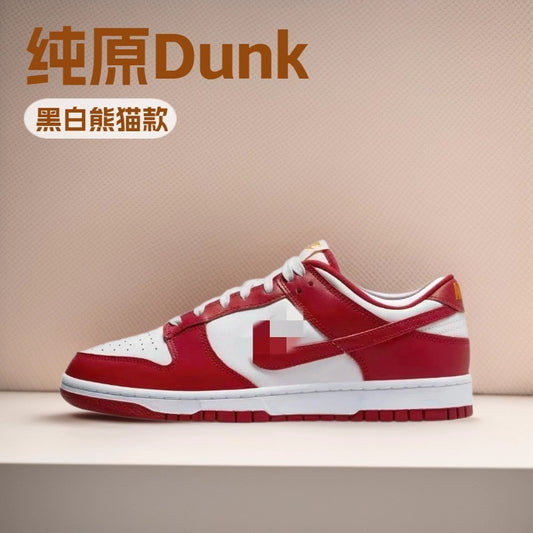 DunkAJ Black and White Panda Pure Original Putian Shoes New Low-Top Casual Board Shoes Unisex Couple Versatile Sports Running Shoes